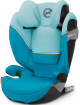 Fotelik Samochodowy Beach Blue 100-150 cm 15-50 KG Podstawka dla Dziecka