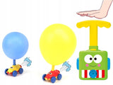 Wyrzutnia Balonowa Aerodynamiczny SAMOCHÓD Prezent Dziecka Święta + GRATIS!
