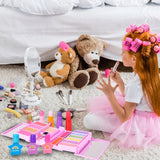 Zestaw do Makijażu Paznokci Kosmetyki Cienie Lakiery Hello Kitty dla Dzieci