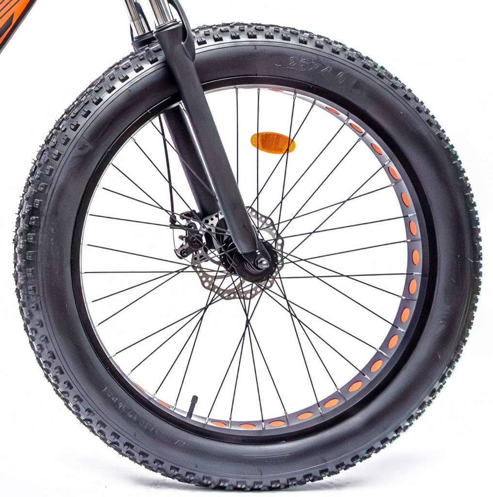 Rower Terenowy Fatbike Shimano Szerokie Opony 26"Cali Amortyzacja Aluminium