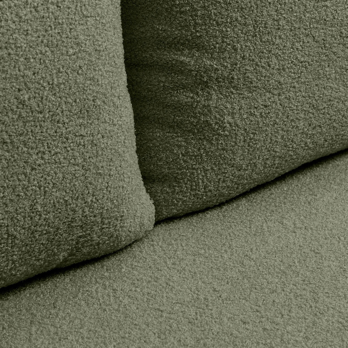 Sofa Zaokrąglony Kształt z Funkcją Spania Pojemnikiem Ciemnozielona 212x100