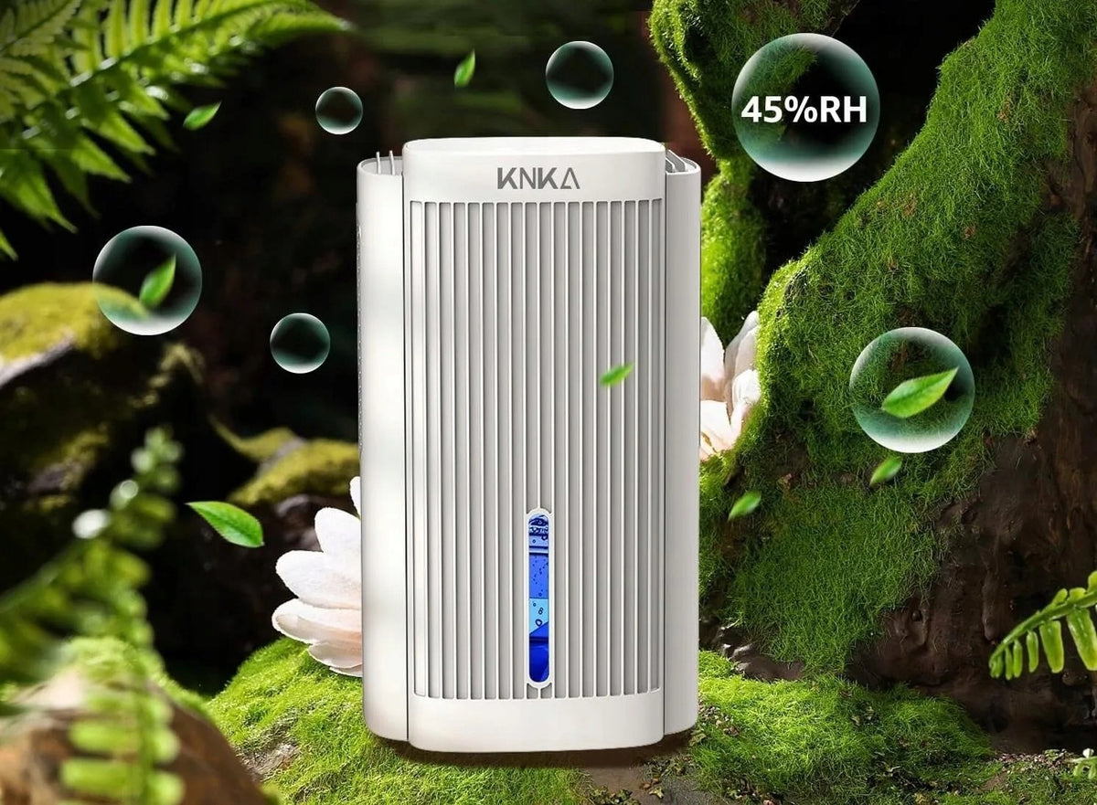 Elektryczny Osuszacz Powietrza do Domu 1,1 L/Dzień do 30 m² KNKA CS06 Biały
