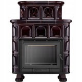Piec Kominek Kaflowy Koza Obudowa Kominkowa 13 kW Piecyk Ceramiczny