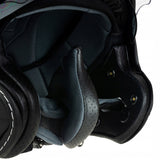 Kask Motocyklowy Otwarty ZED C5 Blenda + Kominiarka Czarny XL