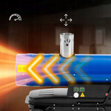 Nagrzewnica Spalinowa Olejowa Mobilna Ogrzewacz z Termostatem i LCD 20 kW