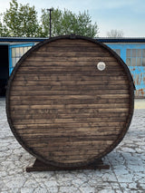 Sauna Ogrodowa do Samodzielnego Montażu Szwedzkie Drewno Beczka 180 cm