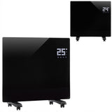 Grzejnik Konwektorowy Elektryczny 1000W LCD Pilot Termostat Timer Czarny