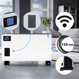 Grzejnik Konwektorowy Elektryczny Energooszczędny Pokojowy WiFi 2300W Biały