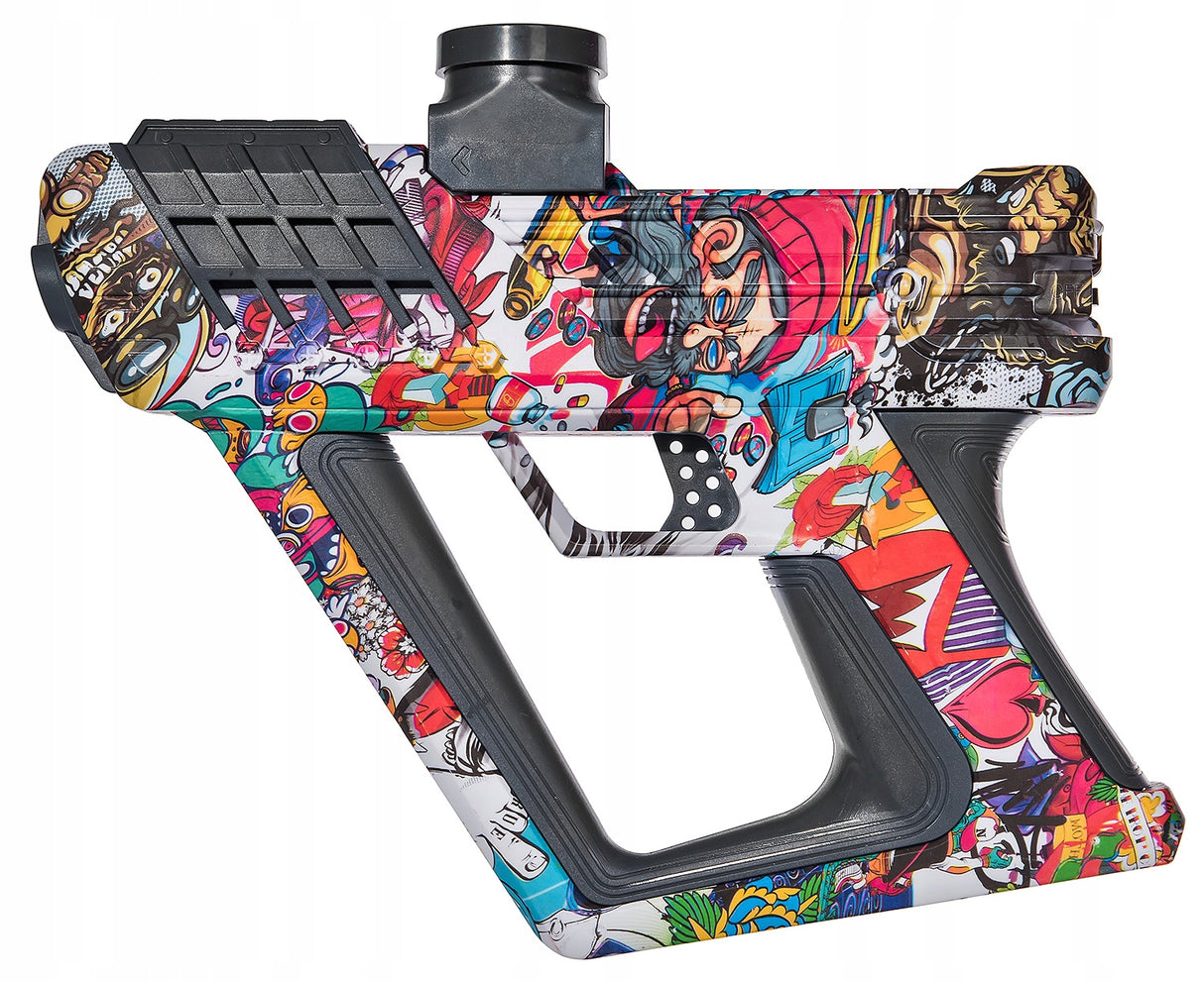Pistolet Elektryczna na Kulki Hydrożelowe Żelowe 7-8mm Graffiti Bezpieczne