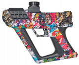Pistolet Elektryczna na Kulki Hydrożelowe Żelowe 7-8mm Graffiti Bezpieczne