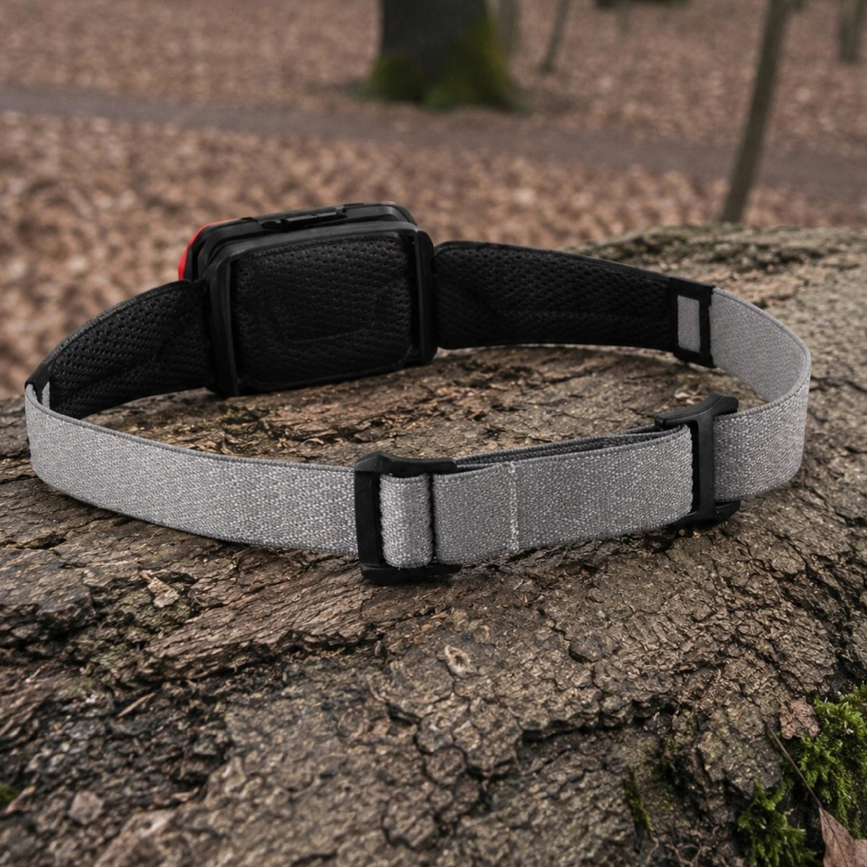 Lampka Czołowa Trekkingowa Czołówka USB V3 o Mocy 600 Lumenów Czerwona