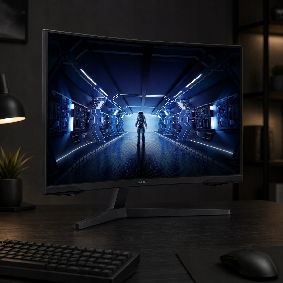 Monitor LED Samsung Odyssey G5 27 " Cali 2560 x 1440 px VA 144 Hz 1 ms 16:9