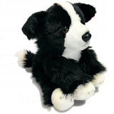 Maskotka Pluszak Piesek Border Collie Pies na Prezent Czarno-Biały 26 cm