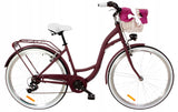 Rower Miejski Damski Lekki Damka SHIMANO 7 WARIANTY Koło 28" Cali