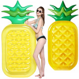 Ananas Dmuchany Pływak Wodny Nadmuchiwany Plażowy na Basen 190cm x 90cm
