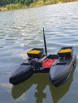 Łódka Zanętowa Czarna 52*36*23 Cm 2 Akumulatory 7.4 V 5200 MAH Plus GRATIS
